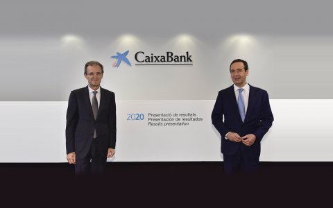 Gual i Gortázar en la presentació dels comptes del 2020. FOTO: CEDIDA.