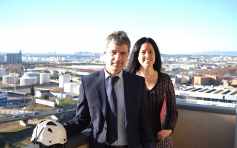 Pablo Galán i Marta Gaona, socis d'Activa Lead. FOTO: XAVI JURIO.