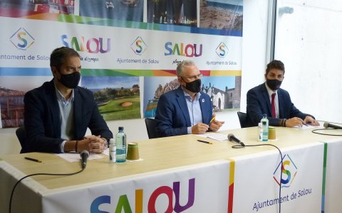 Una imatge de la presentació dels ajuts per als negocis del municipi. FOTO: CEDIDA.