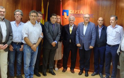 La nova junta directiva de CEPTA. FOTO: CEDIDA.