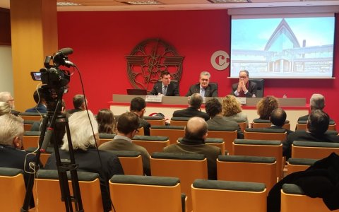 Una imatge de la jornada que s'ha celebrat a la Cambra. FOTO: CEDIDA.