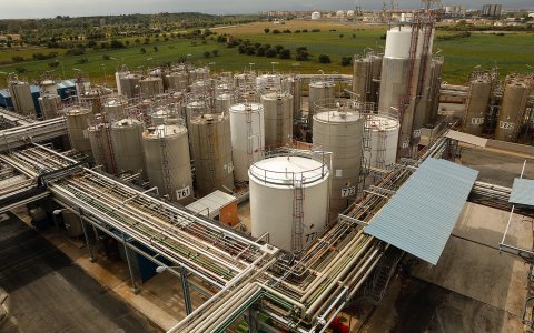 Las instalaciones de Clariant en Tarragona. FOTO: CEDIDA.