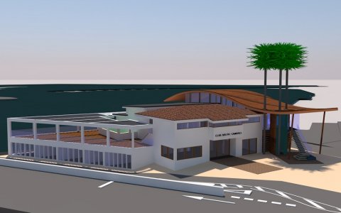 El futur CN Cambrils tindrà els serveis de nàutica més avançats del sector. FOTO: CEDIDA.