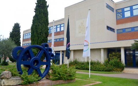 L'edifici d'oficines de Covestro a Tarragona. FOTO: CEDIDA.