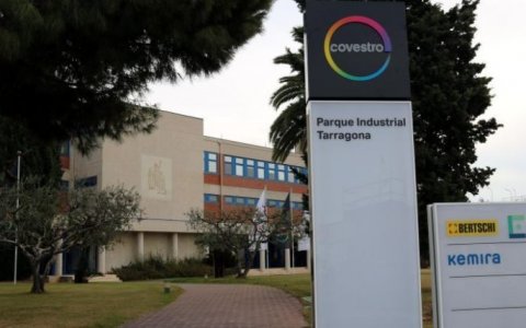Les instal·lacions de Covestro a La Canonja.