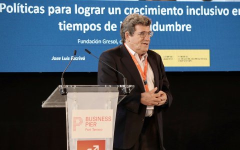 El ministre d'Inclusió, José Luís Escrivà, ha estat un dels ponents de la Jornada.