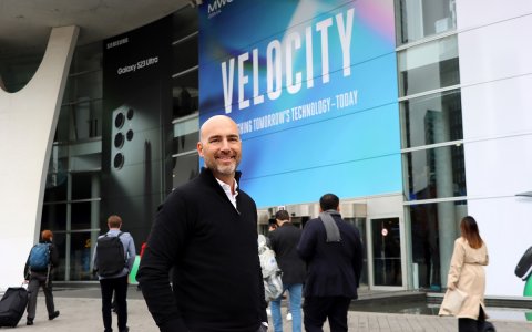 Carles Castilla, CEO de Grupo Castilla, en el Mobile World Congress.