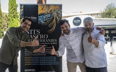 Ramón Martí, del restaurant El Llagut; Moha Quach, del restaurant El Terrat; i Ferran Cerro, del restaurant Ferran Cerro serán els encarregats de la cuina per aquest esdeveniment.