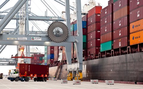 L'increment del comerç exterior català els 8 primers mesos de l'any supera la mitjana europea. FOTO: IE.