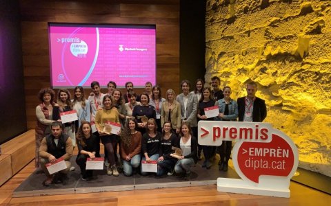 Els premiats de l'edició 2019.