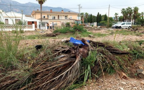 Una imatge de les destrosses dels aiguats del 2018. FOTO: ACN.