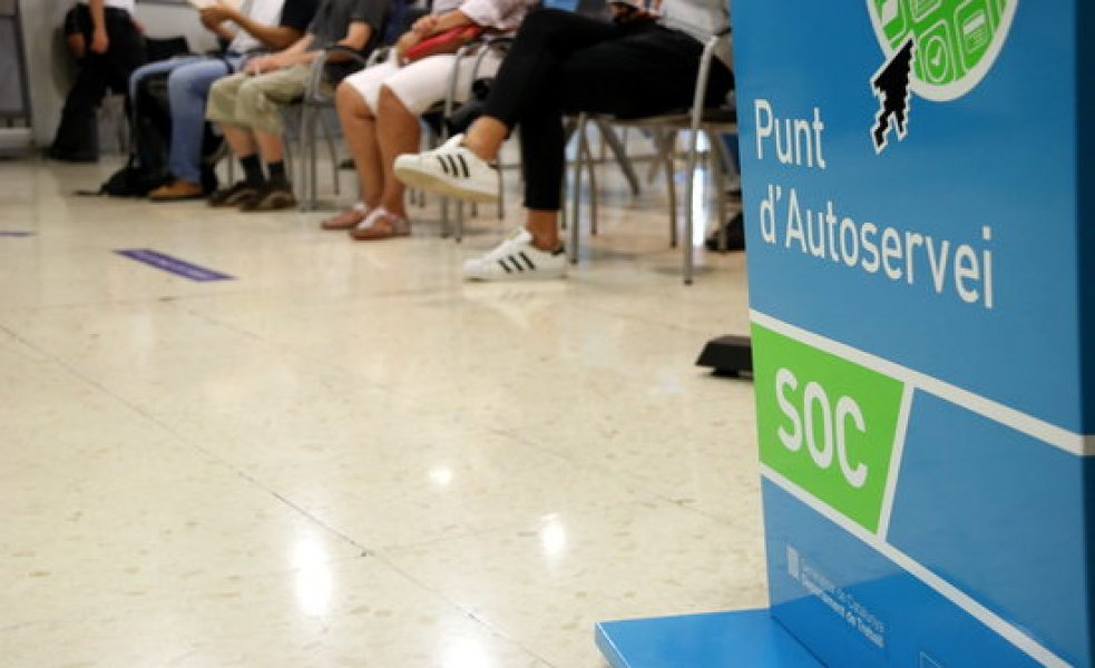 Una imatge d'una oficina de treball de la Generalitat de Catalunya. FOTO: ACN.