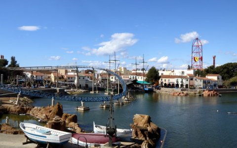 Una imatge de la zona Mediterrània de PortAventura. FOTO: ACN.
