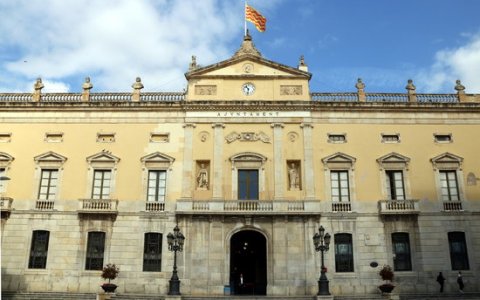 Façana de l'edifici de l'ajuntament de Tarragona. FOTO: ACN.