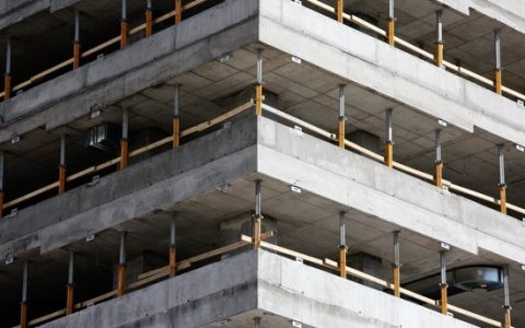Un edifici de pisos en construcció. FOTO: ACN.
