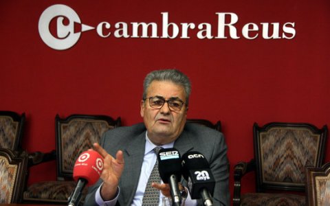 Jordi Just, president de la Cambra de Comerç de Reus. FOTO: ACN.