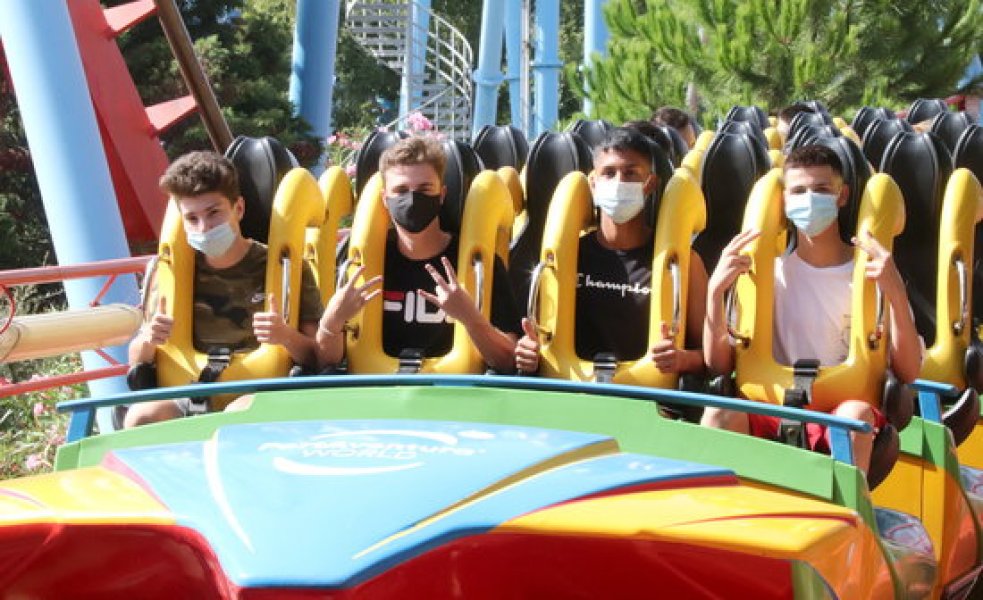 Una imatge d'una de les atraccions de PortAventura. FOTO: ACN.