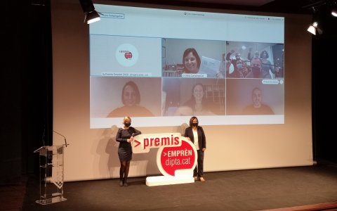 Una imatge de la cerimònia d'entrega dels premis. FOTO: CEDIDA.