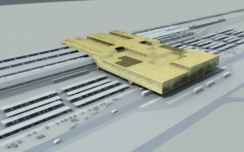 : Així havia de ser l’Estació Intermodal, licitada el 2009, aturada per les retallades després dels moviments inicials de terra i oblidada, un altre cop, pels Pressupostos Generals de 2021.