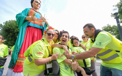 Una imatge d'arxiu de membre de Festa per a tothom. FOTO: CEDIDA.