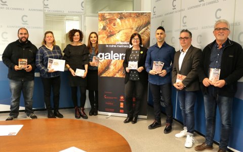 La presentació del calendari gastronòmic de Cambrils s'ha fet aquest dilluns. FOTO: CEDIDA.