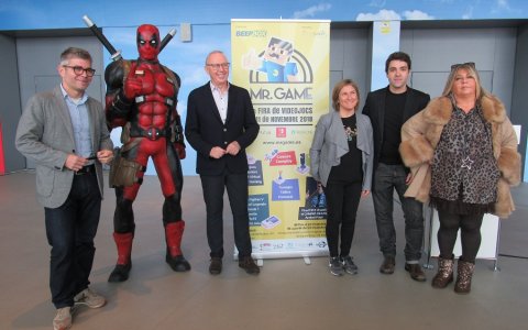 La primera fira del videojoc, Mr. GAME es celebrarà del 9 a l'11 de novembre. FOTO: CEDIDA.