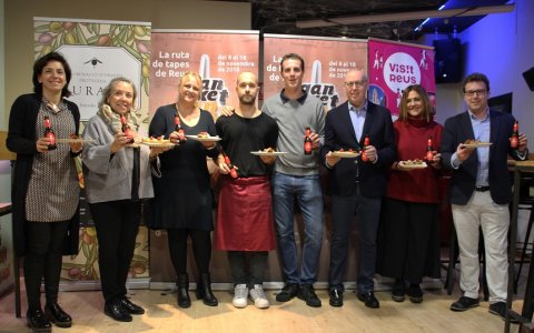 L'edició de tardor de la Ganxet Pinxo s'ha presentat aquest dilluns a l'establiment As de Copes. FOTO: CEDIDA.