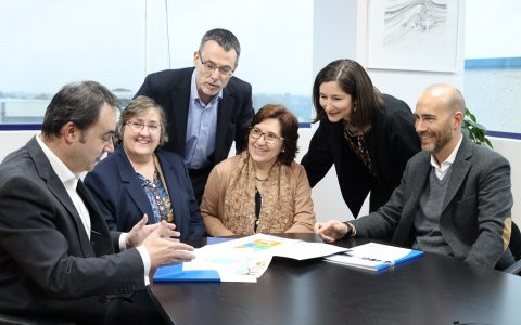 Una part de l'equip de Grupo Castilla. FOTO: CEDIDA.