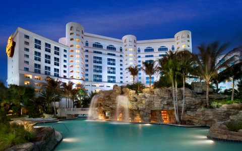 El complejo de Hard Rock en California
