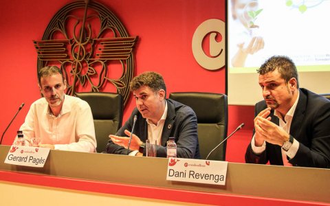 Un moment de les ponències dels participants en la jornada. FOTO: CEDIDA.