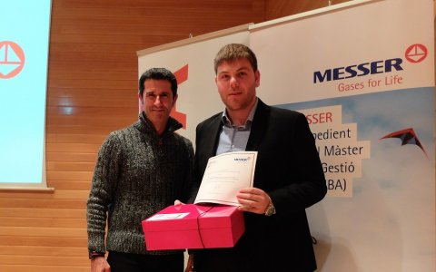Pere Sabaté ha conseguido el mejor expediente académico de la 21a edición del MBA. FOTO: CEDIDA.