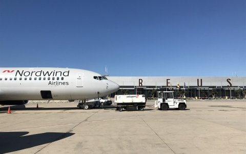 La companyia aèria Nordwind Airlines opera la nova línia. FOTO: CEDIDA.