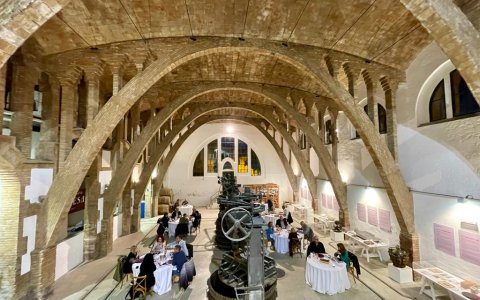El primer dels sopars commemoratius celebrats a la Cooperativa, en aquest cas amb l’Estrella Michelin de Cambrils, Can Bosch.