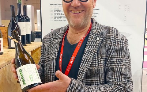 Joan Arrufí, aquests dies a la fira Barcelona Wine Week.