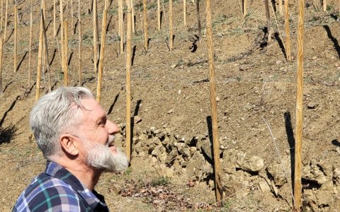 Patrick Pochon va quedar captivat pels sòls de les vinyes del Priorat.