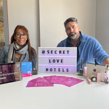 : Irene Marin i Paulo Vedoya, dos veïns de Calafell, i artífexs de que aquest projecte sigui una realitat.