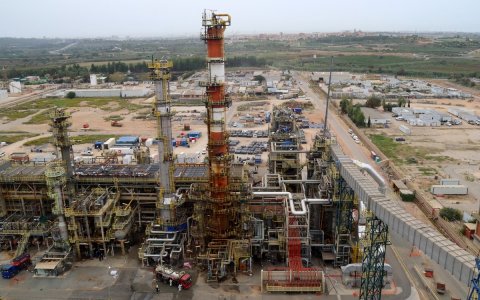 El Complex Industrial de Repsol a Tarragona.