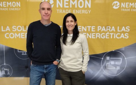 Iván Solé i Nàdia Contreras, fundadors de Nemon.