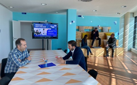 Una de les sessions de l'Innolab.