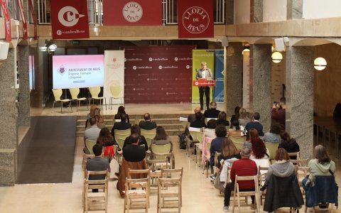 El regidor d'Empresa, Formació i Ocupació, Óscar Subirats, va explicar els eixos del projecte.