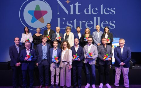 Foto dels premiats.