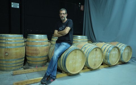 Sergi Montalà, responsable comercial d'Estones Vins. FOTO: XAVI JURÍO.