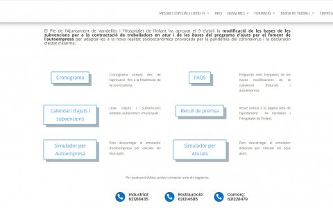 Imatge de l'aplicació informàtica d'Idetsa. FOTO: CEDIDA.