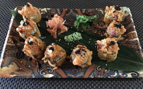 Un dels plats que es poden degustar al Blue Monkey. FOTO: CEDIDA.