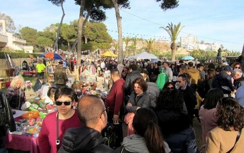 La localitat d'Altafulla, plena de visitants durant aquesta Setmana Santa. FOTO: CEDIDA.