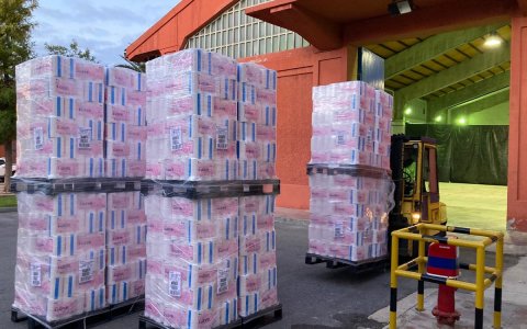 Material que han aconseguit les diferents entitats gràcies a les aportacions del Port. FOTO: CEDIDA.