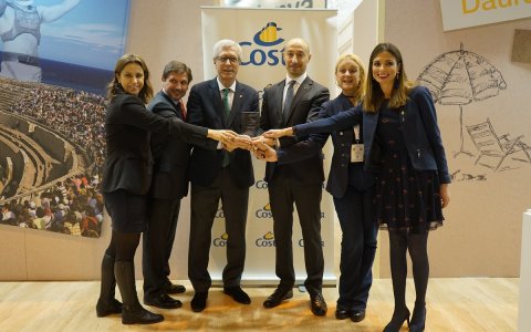 Costa Cruceros ha distingit l'aposta pel turisme de creuers que ha fet Tarragona. FOTO: CEDIDA.