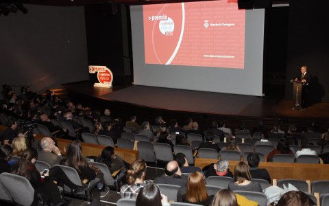 Una imatge dels Premis Emprèn, que destaquen la tasca dels emprenedors de la demarcació. FOTO: CEDIDA.