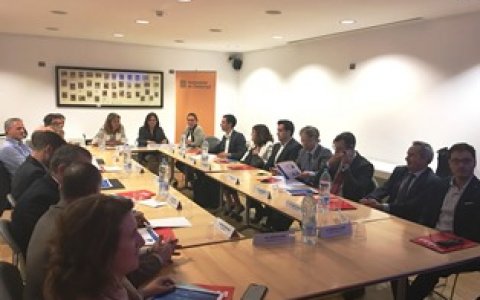 Un moment de la presentació de l'Anuari de distribució comercial. FOTO: CEDIDA.