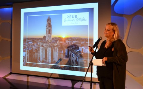 Montserrat Caelles, regidora de Cultura i Projecció de Ciutat de l’Ajuntament de Reus.